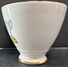 Load image into Gallery viewer, Saskatchewan Roughriders 1950s CFL Tea Cup + Saucer Bone China Royal Stafford Grey Cup
