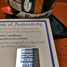 Load image into Gallery viewer, Autographed Steel Curtain Mini Helmet with COA
