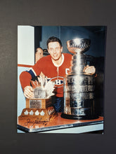 Load image into Gallery viewer, Autographed Jean Beliveau #4 Montreal Canadiens 8x10 Hockey Photo
