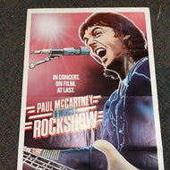 Paul McCartney & Wings 1980 Rockshow Poster