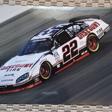 Load image into Gallery viewer, Autographed NASCAR Driver Brad Keselowski Photo
