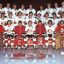 Load image into Gallery viewer, RARE Denver Spurs Game Worn WHA Hockey Jersey
