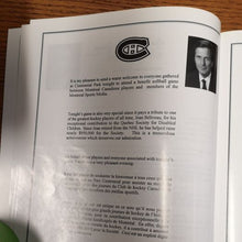 Load image into Gallery viewer, Autographed Jean Beliveau Tribute Program
