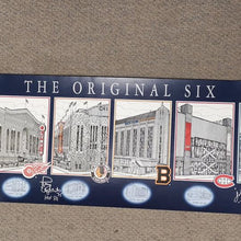 Load image into Gallery viewer, Autographed Johnny Bower And Tony Esposito Original Six Arena Poster
