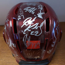 Load image into Gallery viewer, Autographed 2002 ECHL Northern Conference All-Star Team CCM Red Helmet
