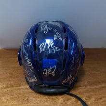 Load image into Gallery viewer, Autographed 2002 ECHL Northern Conference All-Star Team CCM Blue Helmet.
