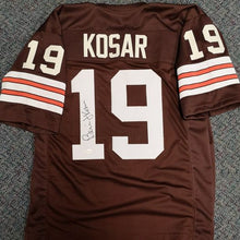 Load image into Gallery viewer, Autographed Bernie Kosar Cleveland Browns Jersey Size XL With COA
