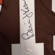 Load image into Gallery viewer, Autographed Bernie Kosar Cleveland Browns Jersey Size XL With COA

