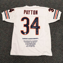 Load image into Gallery viewer, Autographed Walter Payton Chicago Bears Jersey With Celebrity Appearance Inc. Hologram
