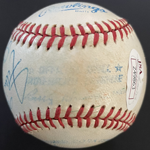 Load image into Gallery viewer, Mickey Mantle Willie Mays + Snider + Ford Multi Signed Autographed Baseball JSA
