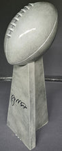 Load image into Gallery viewer, Joe Montana Signed 15&quot; Lombardi Trophy San Francisco 49ers COA NFL Football
