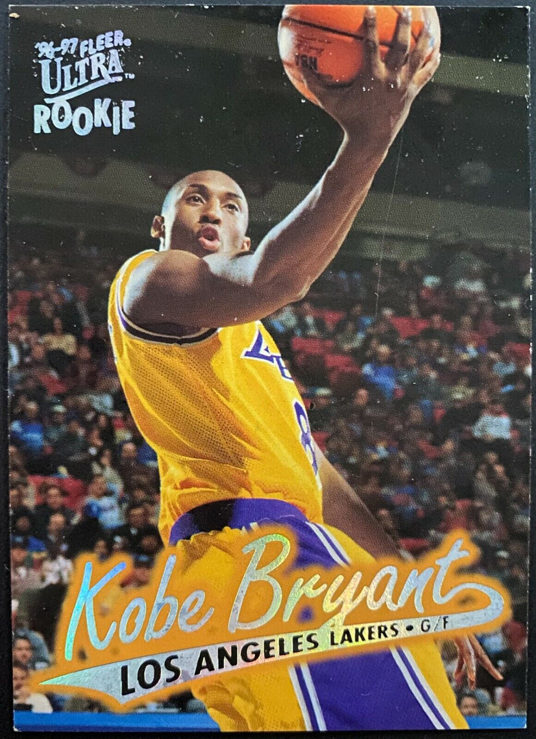 1996 Kobe Bryant Rookie Basketball Card Los Angeles Lakers HOF NBA Vintage