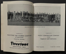 Load image into Gallery viewer, 1930 1st British Empire Games Program Commonwealth Hamilton Tigers Vintage
