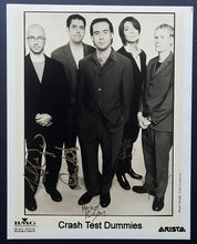 Load image into Gallery viewer, Crash Test Dummies Band Autographed Photo Signed Backstage Pass Copps Coliseum
