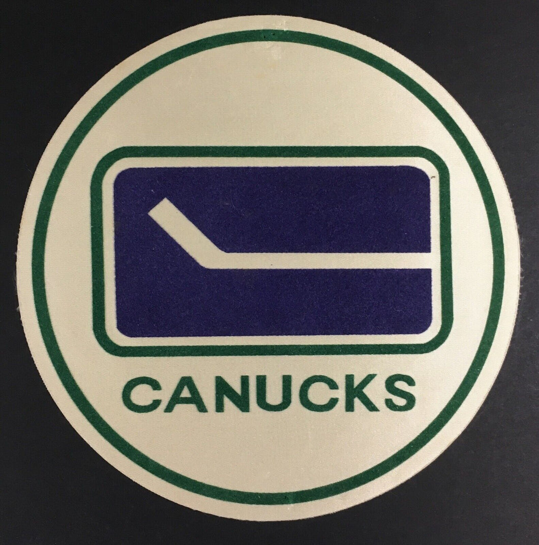 Vintage 1971-1978 Vancouver Canucks NHL Hockey Jersey Patch Crest 8