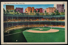 Load image into Gallery viewer, 1930's Polo Grounds Vintage MLB Baseball Stadium Postcard New York Giants
