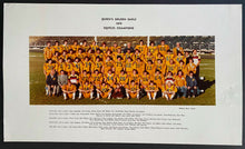 Load image into Gallery viewer, 1979 Queens Golden Gaels Football Team Issued Photo Vintage Champions Picture
