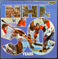 1970's LP Record Album 1st 50 Years NHL Highlights Dan Kelly Narrator Vintage