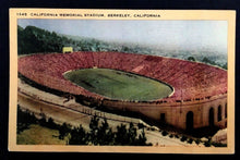 Load image into Gallery viewer, 1900&#39;s California Memorial Stadium Berkeley California Vintage Football Postcard

