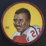 1963 Nalley's Potato Chips CFL Football Token Plastic Coin #30 Ernie White