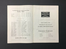 Load image into Gallery viewer, 1927 Rhode Island Reds vs Quebec Beavers Hockey Program Canadian American League
