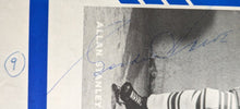 Load image into Gallery viewer, 1964 Stanley Cup Finals Game 7 Autographed x3 Program Signed Gordie Howe NHL JSA
