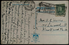 Load image into Gallery viewer, 1920&#39;s Postcard Traffic Tower 5th Avenue &amp; 42nd Street New York City Post Card
