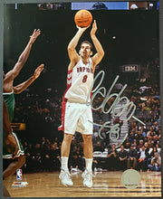 Load image into Gallery viewer, Jose Calderon Toronto Raptors Jumper Photo Autographed / Signed Basketball NBA
