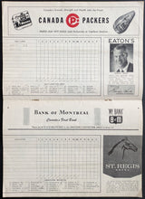 Load image into Gallery viewer, 1965 Vancouver Mounties Capilano Stadium Pacific Coast League Baseball Program
