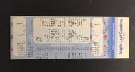 1991 Vintage NBA Exhibition Basketball Ticket Maple Leaf Gardens 76ers Vs Suns