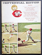 1969 Cincinnati Reds Complete Baseball Yearbook Centennial Edition MLB Pete Rose