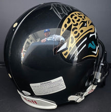 Load image into Gallery viewer, Byron Leftwich Fred Taylor Jacksonville Jaguars Signed Riddell Helmet NFL JSA
