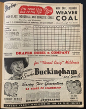Load image into Gallery viewer, 1943 Maple Leaf Stadium Baseball Program Maple Leafs vs Syracuse Chiefs Vintage
