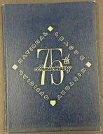 Rare 1951 Baseball Hardcover Book National League 75th Anniversary NL MLB