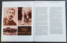 Load image into Gallery viewer, 1976 Montreal Summer Game XXII Olympics Program - Canoeing &amp; Kayaking Vintage
