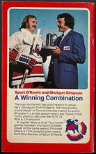 Load image into Gallery viewer, 1975-76 Toronto Toros Media Guide Action Guide WHA World Hockey Association
