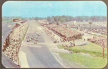 Load image into Gallery viewer, 1950s Vintage Auto Racing  Indianapolis Motor Speedway Indy 500 Postcard
