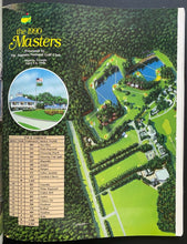 Load image into Gallery viewer, 1990 Vintage PGA Golf Masters Program Nick Faldo Second Augusta National
