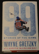 2016 Wayne Gretzky Signed Book 99: Stories Of The Game NHL Hockey Autograph JSA