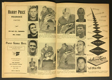 Load image into Gallery viewer, 1961 CFL Football Program CNE Stadium Toronto Argos vs Hamilton Tiger Cats
