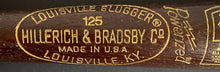 Load image into Gallery viewer, 1966 Hall of Fame Induction Bat Ted Williams Ltd Ed 178/500 Cooperstown Baseball
