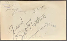 Load image into Gallery viewer, 1938 Laurel &amp; Hardy Studio Photo Blockheads Vintage Movie Mina Gombell Actor
