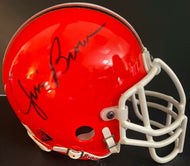 Jim Brown Signed Autographed Cleveland Browns NFL Mini Helmet Vintage Lid JSA