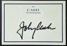 Load image into Gallery viewer, Johnny Cash Autographed Signed Bookplate Unused Music Country VTG JSA LOA
