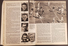 Load image into Gallery viewer, 1940 Vintage Illustrated Football Annual Magazine All American College Football
