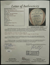 Load image into Gallery viewer, 1997 Atlanta Braves Team Signed Rawlings Baseball 23 Autos Maddux Smoltz JSA LOA
