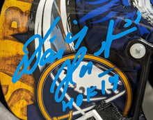 Load image into Gallery viewer, Dominik Hasek Buffalo Sabres Autographed Signed Mini Helmet Fanatics Holo NHL
