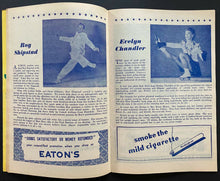 Load image into Gallery viewer, 1948 Maple Leaf Gardens Ice Follies Program Roy Shipstad Celebrity Skater
