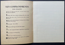 Load image into Gallery viewer, 1940's CCM Scribbler Green Exercise Book Bicycles Featured Vintage Original
