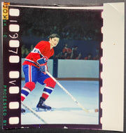 1973-74 Type 1 Pete Mahovlich Proof Photo Montreal Canadiens NHL Hockey LOA VTG